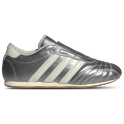 Women's - adidas Taekwondo Slip  - Silver Metallic/Off White