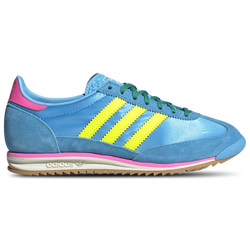 Women's - adidas Originals SL 72  - Sky Rush/Solar Yellow/Lucid Pink