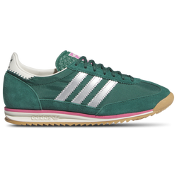 Women's - adidas Originals SL 72  - Preloved Green/Silver Metallic/Collegiate Green