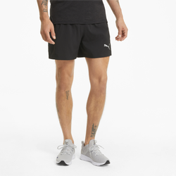 Men's - PUMA Run Favorite 5" Shorts - Black/White