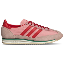 Women's - adidas Originals SL 72  - Red/Glow Pink/Semi Pink Spark