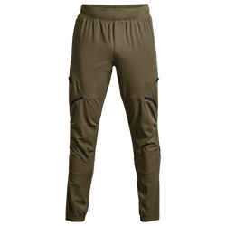 Men's - Under Armour Unstoppable Cargo Pants - Green/Green