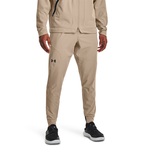 

Under Armour Mens Under Armour Unstoppable Joggers - Mens Tan/Black Size XL