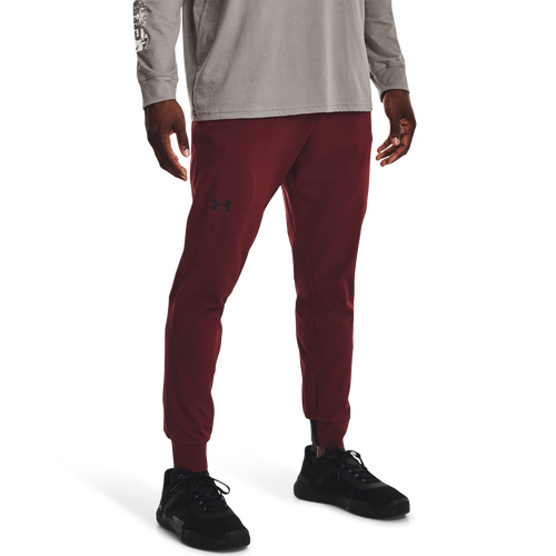

Under Armour Mens Under Armour Unstoppable Joggers - Mens Chestnut Red/Black Size XLT