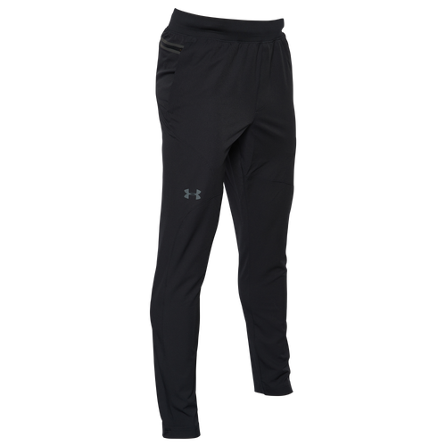 

Under Armour Mens Under Armour Unstoppable Tapered Pants - Mens Black/Pitch Gray Size XL