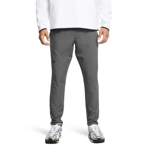 

Under Armour Mens Under Armour Unstoppable Tapered Pants - Mens Castlerock/Black Size M