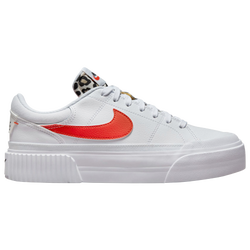 Women's - Nike Court Legacy Lift LP - White/Orange/Black