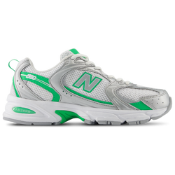 Women's - New Balance 530  - Green Apple/Silver Metallic/White