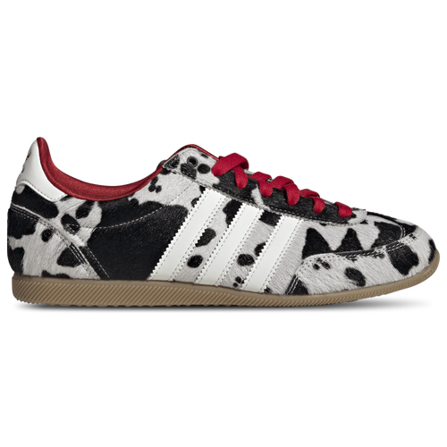 Womens adidas Japan Cow Print - Running Shoes - Off White / Aurora Coffee / Gum Size 7.5