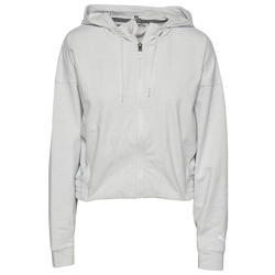 Women's - PUMA Cloudspun Train Full-Zip Hoodie - Grey