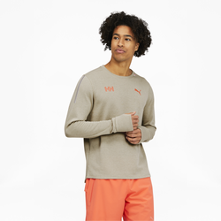 Men's - PUMA x Helly Hansen Long Sleeve T-Shirt - Khaki/Khaki