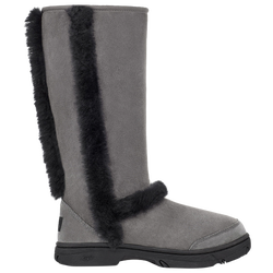 Women's - UGG Sunburst Tall - Grey/Black