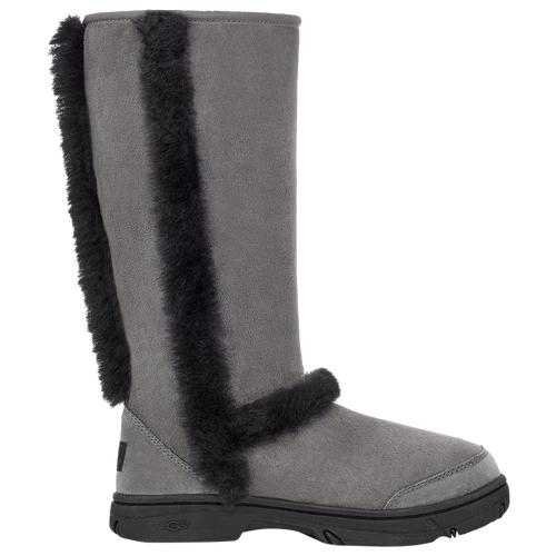 

UGG Womens UGG Sunburst Tall - Womens Shoes Grey/Black Size 12.0