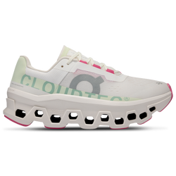 Women's - On Cloudmonster  - White/Lima