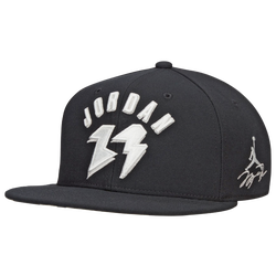 Men's - Jordan Pro MVP Snapback Cap  - Black/White