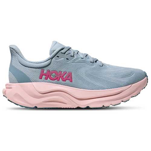 Womens HOKA Arahi 8 - Running Shoes - Blue / Pink / Pink Size 9.0