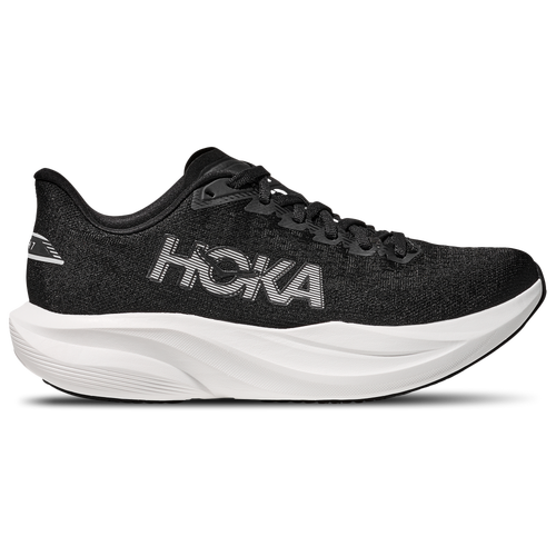 HOKA Womens Mach 7 - Running Shoes - Black / White Size 6.5
