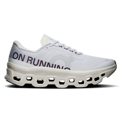 Women's - On Cloudmonster  - White/Purple