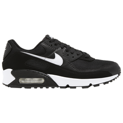 Women's - Nike Air Max 90  - Black/Whtie/Black