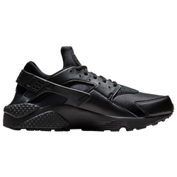 Women's - Nike Air Huarache  - Black/Black