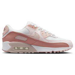 Women's - Nike Air Max 90  - Pink/Red/Pink