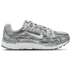 Women's - Nike P-6000  - Grey Fog/White/Metallic Cool Grey