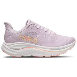 Women's - HOKA Clifton 10  - Lilac Cream/Tangerine Glow