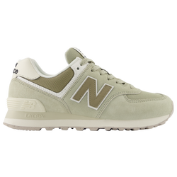 Women's - New Balance 574  - Olive/Brown/Beige