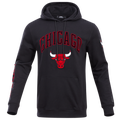 Pro Standard BULLS CLASSIC BRISTLE FLC PO HOODIE - Pro Standard Black