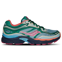 Women's - Saucony Progrid Omni 9  - Sterling/Spruce/Orange