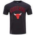 Pro Standard BULLS CLASSIC BRISTLE SJ TEE - Pro Standard Black