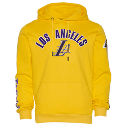 Men's - Pro Standard Lakers Logo Hoodie - Yellow