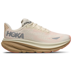 Women's - HOKA Clifton 9 GTX  - Eggshell/Khaki