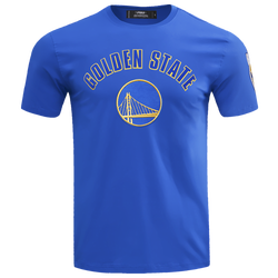 Men's - Pro Standard WARRIORS CLASSIC BRISTLE SJ TEE - Royal Blue