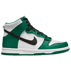 Boys' Grade School - Nike Dunk High - Black/White