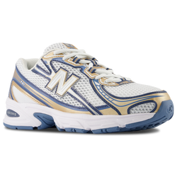 Women's - New Balance 740  - White/Blue/Gold