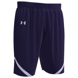 Boys' Grade School - Under Armour Team Team Clutch 2 Reversible Shorts - Purple/White