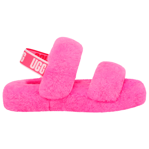 

UGG Girls UGG Oh Yeah Slide - Girls' Grade School Shoes Taffy Pink/Pink Size 6.0