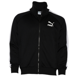 Men's - PUMA Iconic T7 Track Jacket - Puma Black/Black