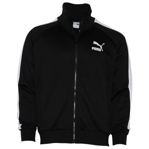 

PUMA Mens PUMA Iconic T7 Track Jacket - Mens Puma Black/Black Size L