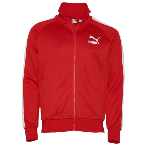 

PUMA Mens PUMA Iconic T7 Track Jacket - Mens High Risk Red Size L