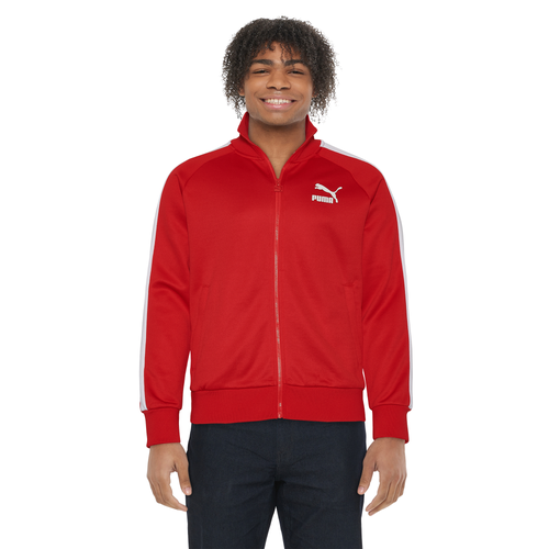 

PUMA Mens PUMA Iconic T7 Track Jacket - Mens High Risk Red Size M