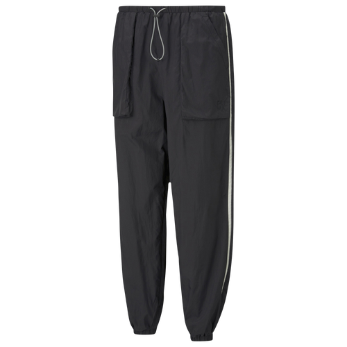 Puma Infuse Woven Pants In Black/black