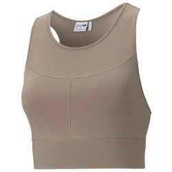 Women's - PUMA Infuse Crop Top - Beige/Beige