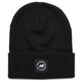 New Balance Circle Graphic Knit Cuffed Beanie - New Balance Black