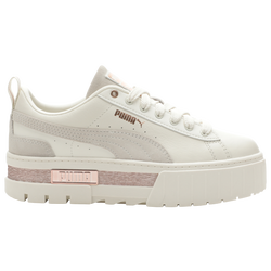 Women's - PUMA Mayze Leather - White/Rose Gold