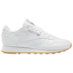 Women's - Reebok Classic Leather  - White/Gum