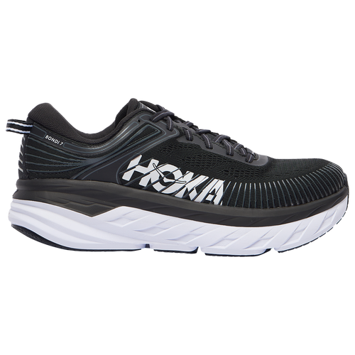 Hoka Mens Bondi 7 In Black/white | ModeSens