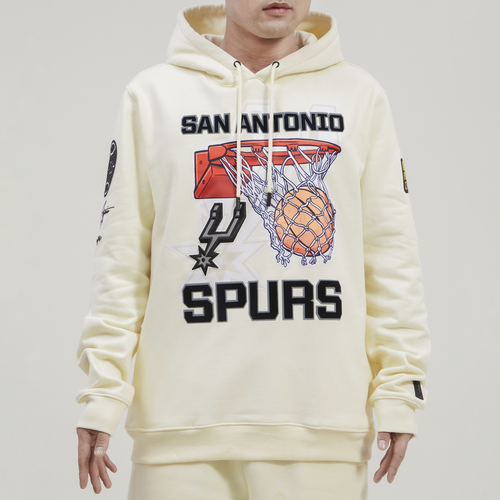 

Pro Standard Mens San Antonio Spurs Pro Standard Spurs Champ 2.0 Pullover - Mens Tan/Tan Size XL