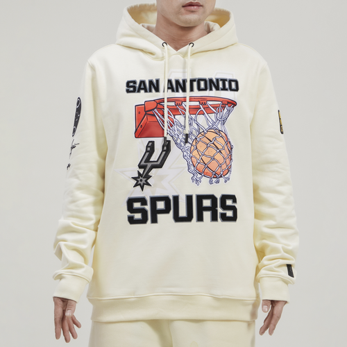 

Pro Standard Mens San Antonio Spurs Pro Standard Spurs Champ 2.0 Pullover - Mens Tan/Tan Size M